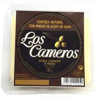 Queso de oveja curado LOS CAMEROS, cuña 180 g