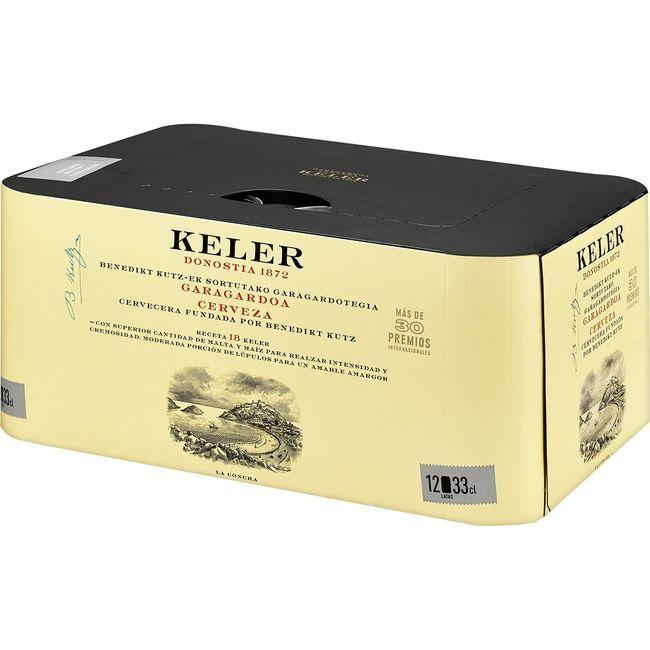 precios Cerveza Keler, Pack Lata 12X33 Cl en Eroski