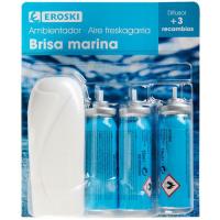 Ambientador minispray marino  EROSKI  ap+3rec
