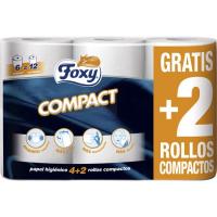FOXY COMPACT komuneko papera, paketea 6 bilkari