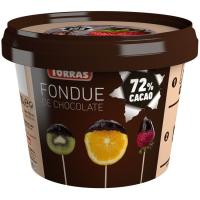 TORRAS % 72 kakaoko txokolatezko fonduea, terrina 220 g