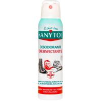 SANYTOL oinetakoetarako desodorantea, espraia 150 ml