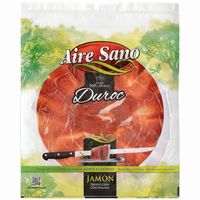 Plato de jamón duroc corte cuchillo AIRESANO, sobre 80 g