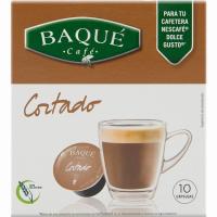 Café cortado compatible Dolce Gusto BAQUÉ, caja 10 uds