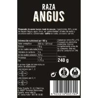 ROLER Angus zekor hanburgesa, 2 ale, erretilua 240 g