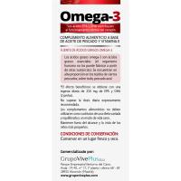Perlas de Omega3 VIVE+, caja 48 cápsulas