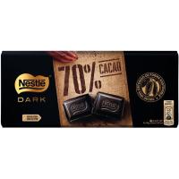 Chocolate negro 70% NESTLE, tableta 125 g