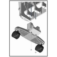 Kit de ruedas para emisor térmico COINTRA