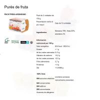 Compota de arándano-fresa GALIFRESH, pack 2x150 g