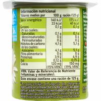Bífidus 0% natural EROSKI, pack 4x125 g