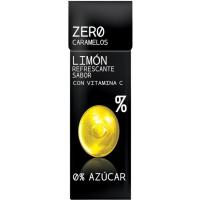 Caramelos de limón sin azúcar ZERO, caja 32 g