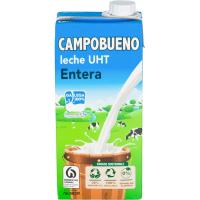 Leche entera uht CAMPOBUENO, brik 1 litro