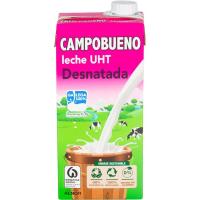 Leche desnatada uht CAMPOBUENO, brik 1 litro
