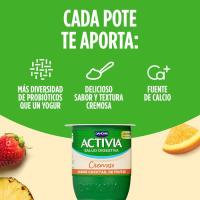 DANONE ACTIVIA fruta anitzeko % 0 jogurt krematsua, sorta 4x120 g