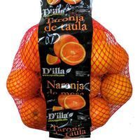 Naranja de mesa, malla 4 kg