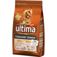 Alimento para perro mini Yorkshire Terrier ULTIMA, saco 3 kg