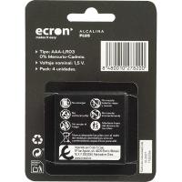 ECRON+ LR03 pila alkalinoa (AAA), sorta 4 ale