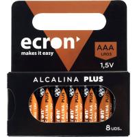ECRON+ LR03 pila alkalinoa (AAA), sorta 8 ale