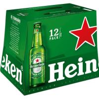 Cerveza HEINEKEN, pack botellín 12x25 cl