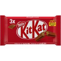 KIT KAT esnedun txokolatezko barratxoa, sorta 3x41,5 g