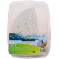 Queso fresco tradicional reducido en sal EL BURGO, tarrina 200 g