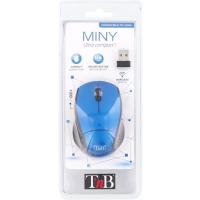 Ratón óptico inalámbrico mini azul, MM240BL TNB