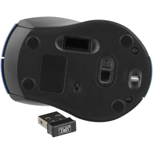 Ratón óptico inalámbrico mini azul, MM240BL TNB