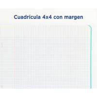 Libreta A5, cuadrícula 4x4, plástico ¿Cuál te llegará? 400026392 OXFORD, 48 hojas