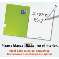 Libreta A4, cuadrícula 4x4, plástico ¿Cuál te llegará? 400026393 OXFORD, 48 hojas