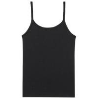 Camiseta mujer tirantes finos, negro PLAYTEX, talla M