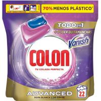 Detergente capsula vanish advance COLON 22 do