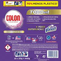 Detergente capsula vanish advance COLON 22 do