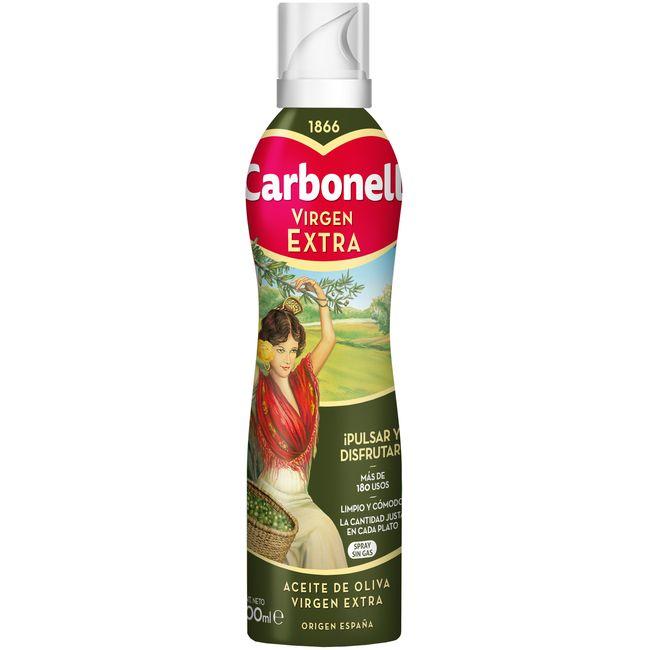 Aceite de oliva virgen extra CARBONELL, spray  20 cl en Eroski