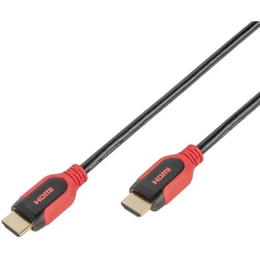 Cable HDMI High Speed Ethernet golden 42955 VIVANCO, 1,5 metros