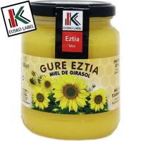 Miel de girasol Eusko Label GURE EZTIA, frasco 250 g