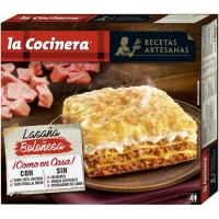 LA COCINERA lasagna Boloniako erara, kutxa 1,06 kg