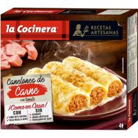Canelones de carne LA COCINERA, caja 1,06 kg