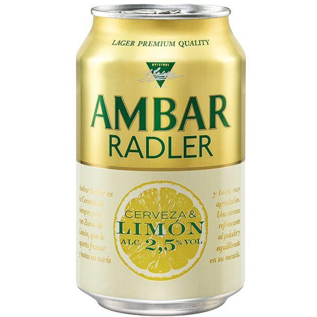 precios Cerveza Ambar Radler, Lata 33 Cl en Eroski