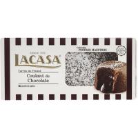 Turrón de coulant de chocolate LACASA, tableta 225 g