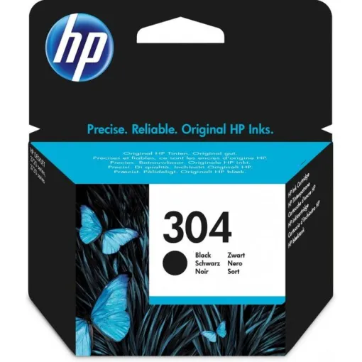 Cartucho de tinta original negro, N9K06AE, 304 HP, 1 ud