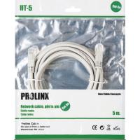 PROLINX UT-5 Ethernet sarerako kablea, CAT5e pinetik pin arrera, 5 metro
