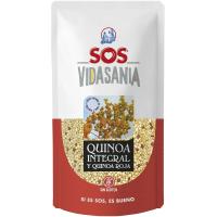 Quinoa integral-roja SOS VIDASANIA, paquete 200 g