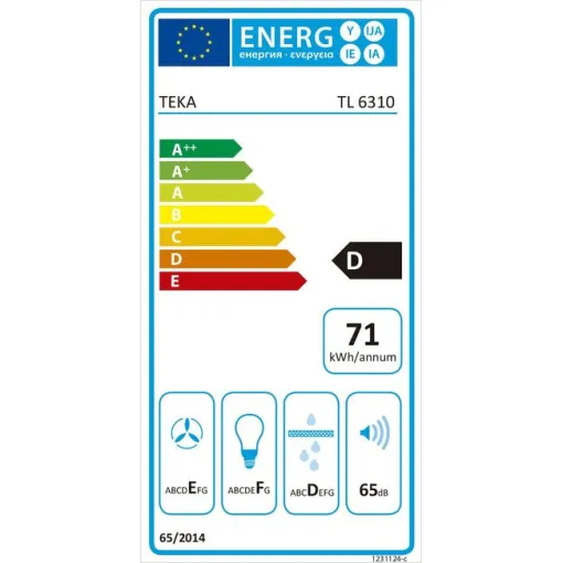 Campana extractora blanca TL6310WH TEKA