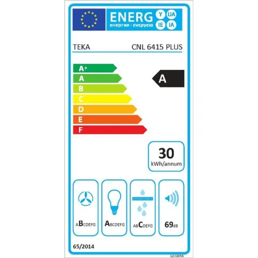 Campana extractora EcoPower CNL 6415 Plus W Blanca TEKA