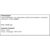POMMERY brut xanpaina gorria, botila 75 cl