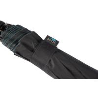 Paraguas plegable automático montura metálica, 8 varillas fibra vidrio