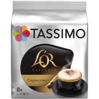 Café Cappuccino TASSIMO L'OR, paquete 16 uds