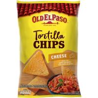 OLD EL PASO gazta zaporeko tortilla chip-ak, poltsa 185 g