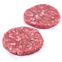 Hamburguesa ternera-ajo-perej. E.Label SELEQTIA, al peso 250 g