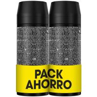 Desodorante para hombre Black AXE, pack 2x150 ml